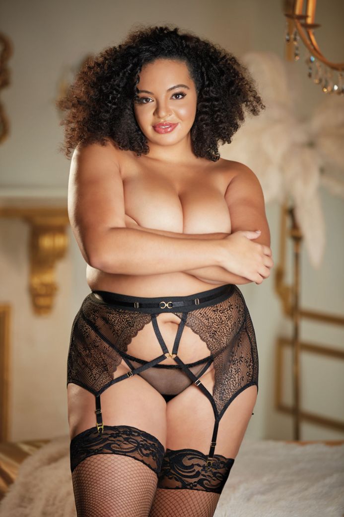 Ensemble porte-jarretelle Charisse