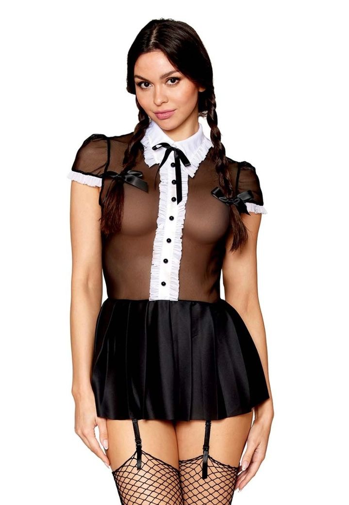 Gothic schoolgirl costume Friday