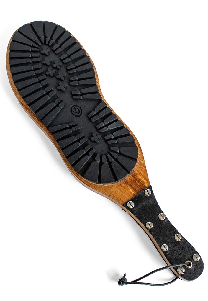 Paddle Botte en Bois black Label - Psychological impact and visual branding
