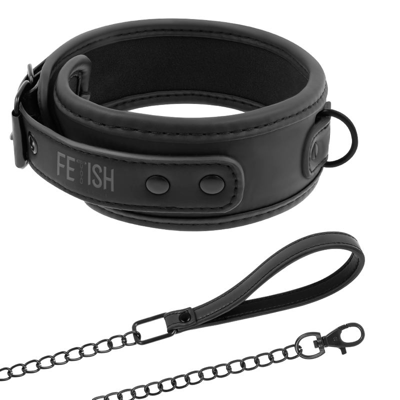 Fetish leiband en halsband