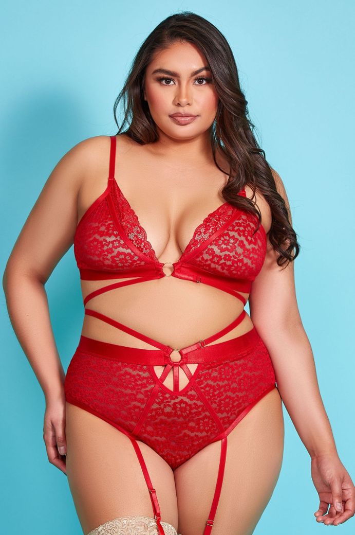 Set Tentation 2: bandjes, gouden ring en hoge slip