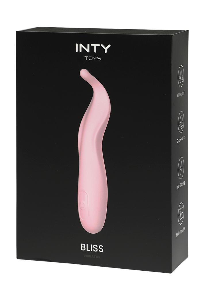 Estimulador de clitóris Bliss rosa - 10 vibrações potentes