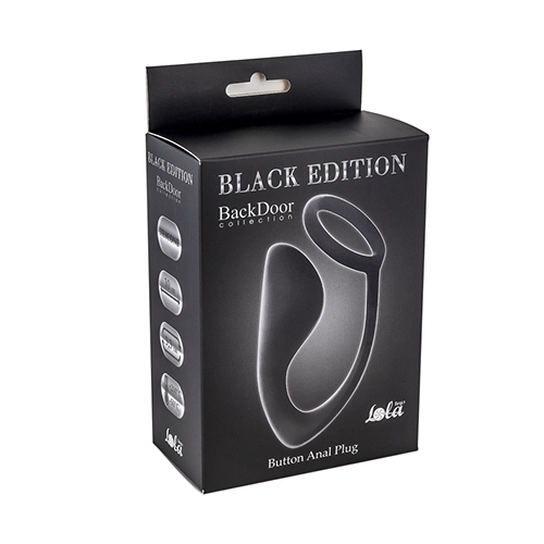 Männlicher Analplug mit Cockring