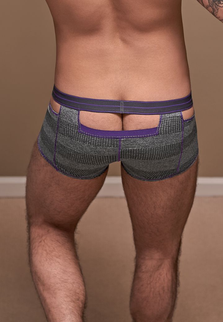 Boxer shorts with cut-outs