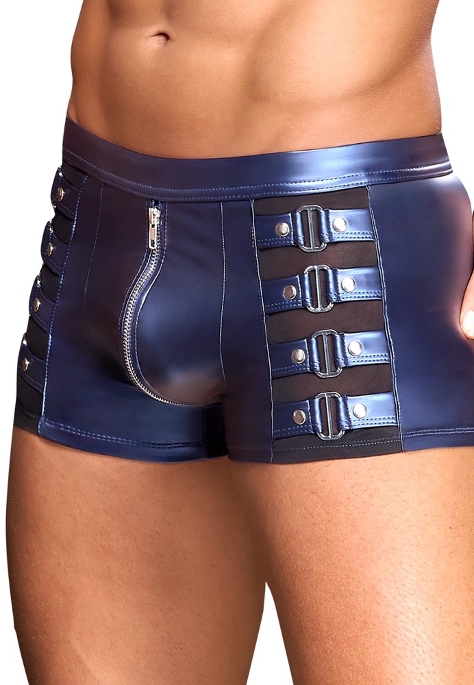 Boxer Moulant Blauw Metallic - Gedetailleerde Stijl