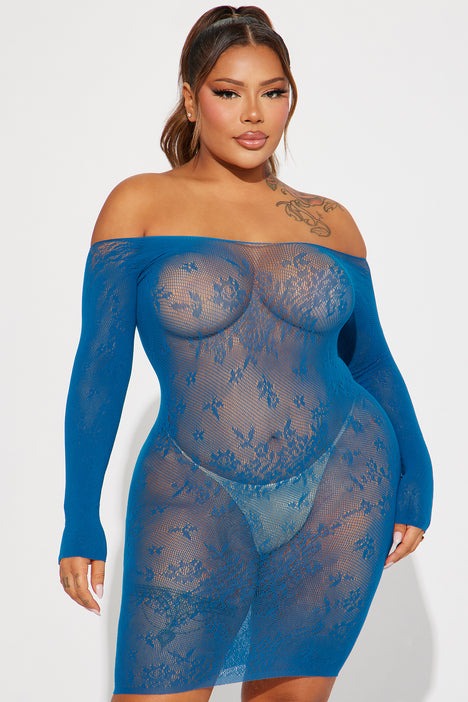 Open Season blue dress
