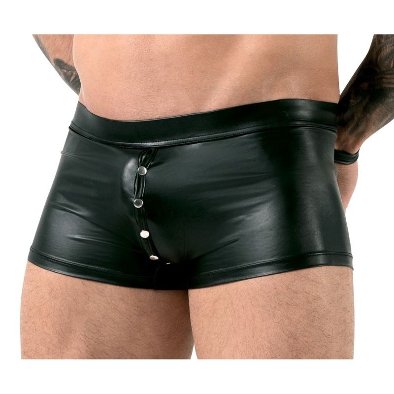 Bondage boxer shorts and handcuffs