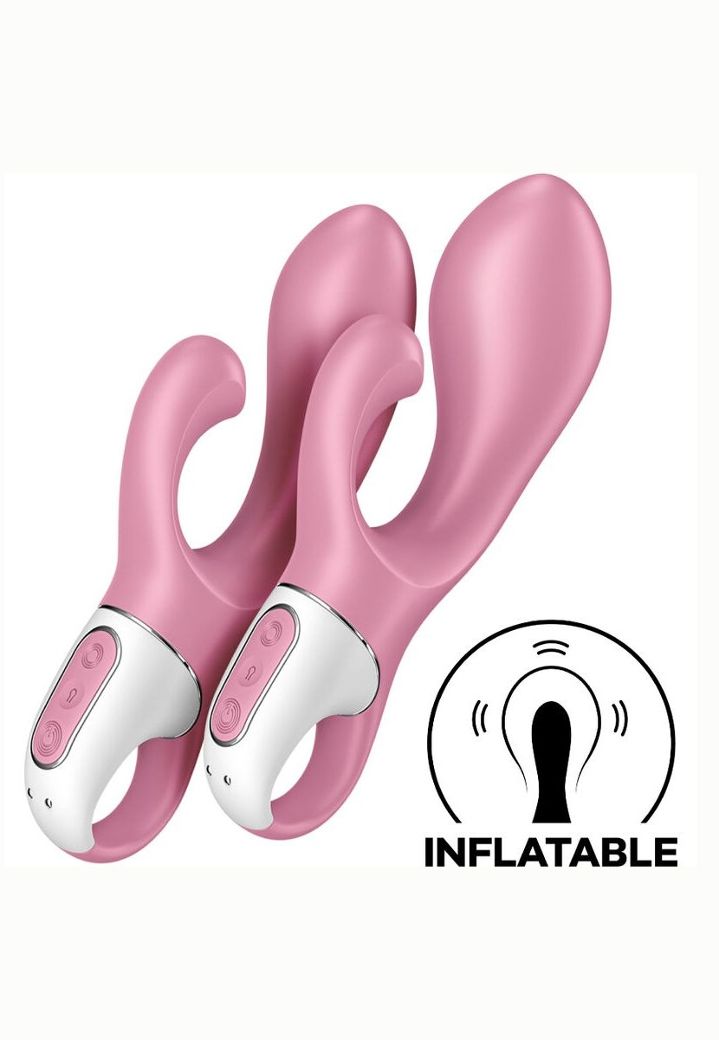 Inflatable vibrator and accessories
