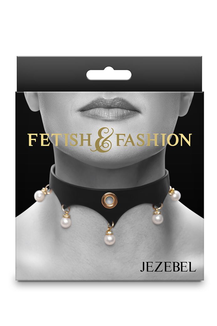 Colar Jezebel - Elegância fetichista e controlo subtil