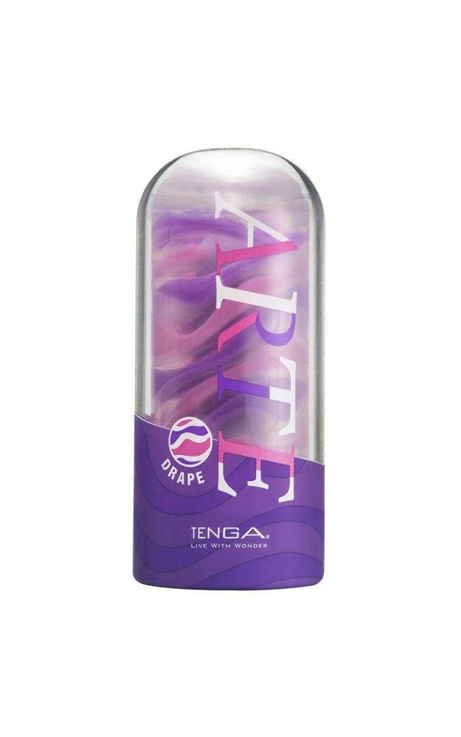 Reusable masturbator ARTE Weave Tenga artistic design